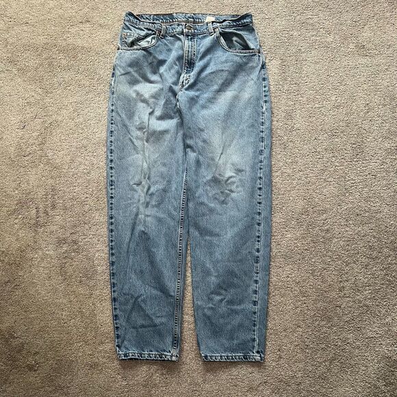 Vintage Levis 560 Jeans Mens 38x34 Medium Wash Loose Fit Tapered Leg USA - Picture 1 of 8